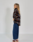 26W-BAZAR DE LUXE-CHEMISIER-BLAUW MIDDEN