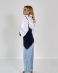 26W-BAZAR DE LUXE-CHEMISIER-MARINE DONKE