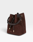 26W-A PARIS-HANDTAS-BRUIN DONKER