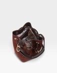 26W-A PARIS-HANDTAS-BRUIN DONKER
