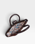 26W-A PARIS-HANDTAS-BRUIN DONKER