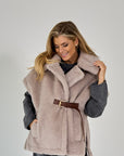 26W-MAX MARA-MANTEL-BEIGE MIDDEN