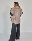 26W-MAX MARA-MANTEL-BEIGE MIDDEN