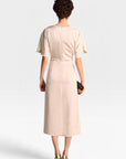 26W RIANI JURK MIDI GOUD DETAIL