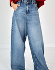 PNTS JEANS KNOPEN