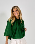 BLOUSE TOILLE FROISSE