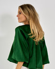 BLOUSE TOILLE FROISSE