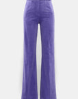 27Z-SCHUMACHER VIOLET BROEK SATIN