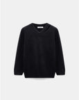 27Z-SCHUMACHER FLUFFY PULL ZWART