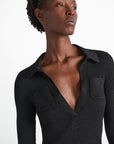 27Z-SCHUMACHER SHIMMERING PULL ZWART