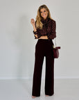 BLOES POIS AUBERGINE