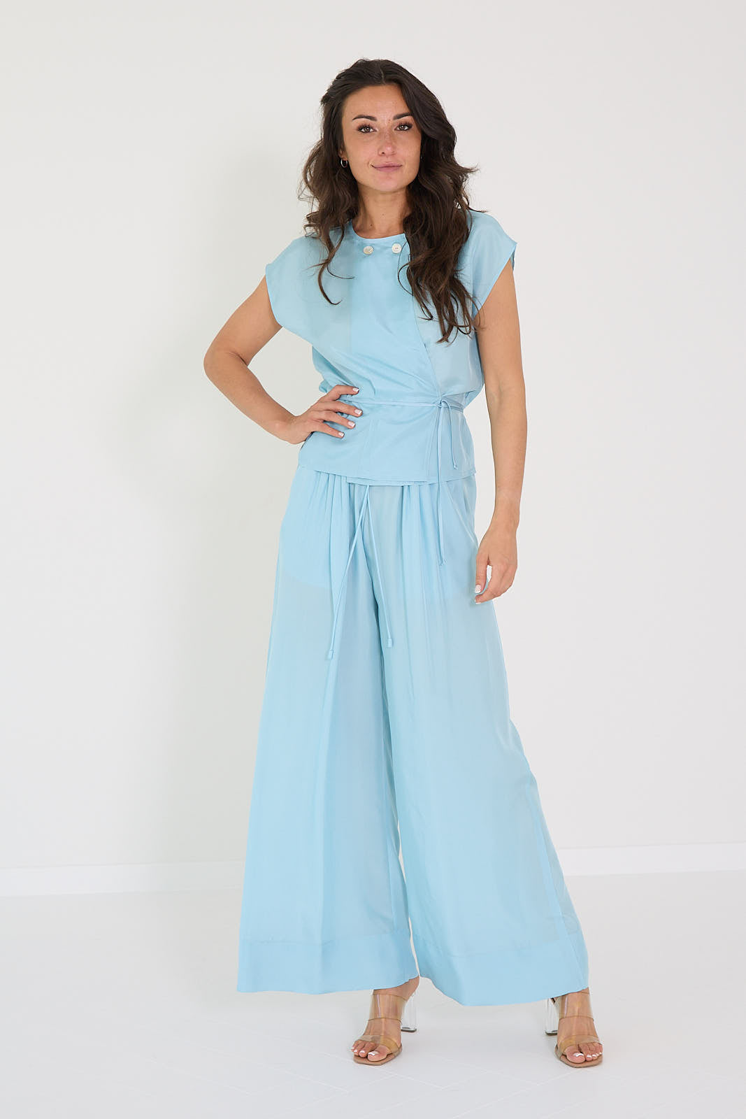 Forte forte blouse aqua