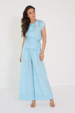 Forte forte broek aqua