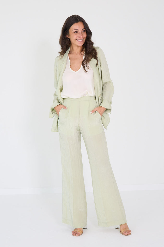Forte forte broek mintgroen