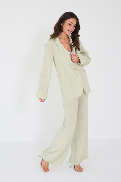 Forte forte blazer mintgroen