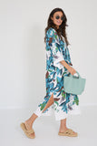 Luisa cerano jurk Hawaian print
