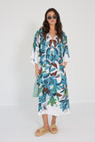 Luisa cerano jurk Hawaian print