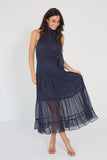 Rixo jurk aby navy