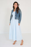 Semicouture jurk babyblauw