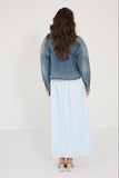 Semicouture jurk babyblauw