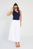 Herskind rok Hardy white met split