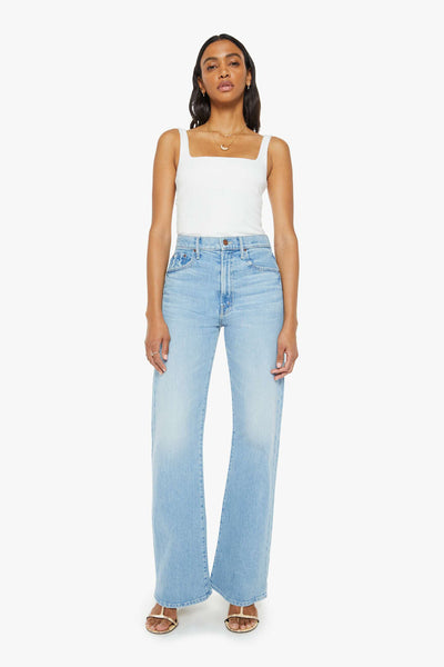 Mother jeans the lasso sneak