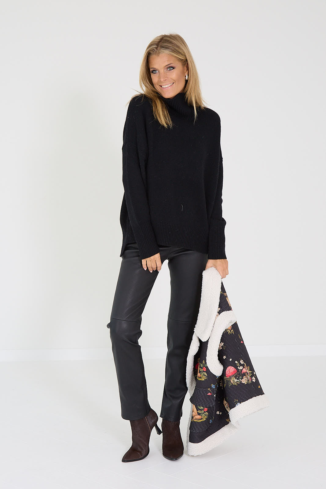 Arma broek Sarah leder