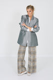 Ganni blazer grijs