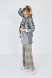 Ganni blazer grijs