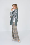Ganni blazer grijs
