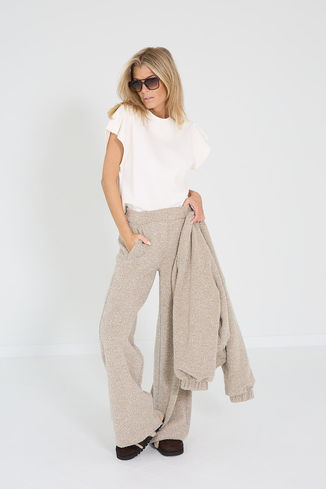 Spoon broek beige