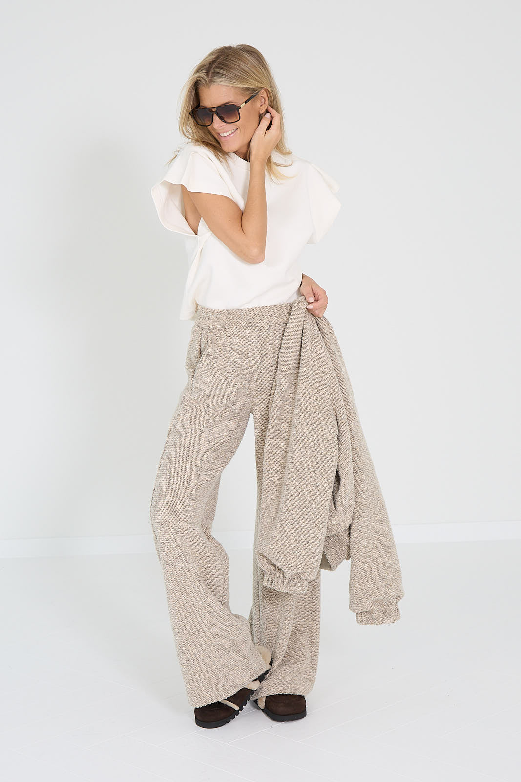 Spoon broek beige