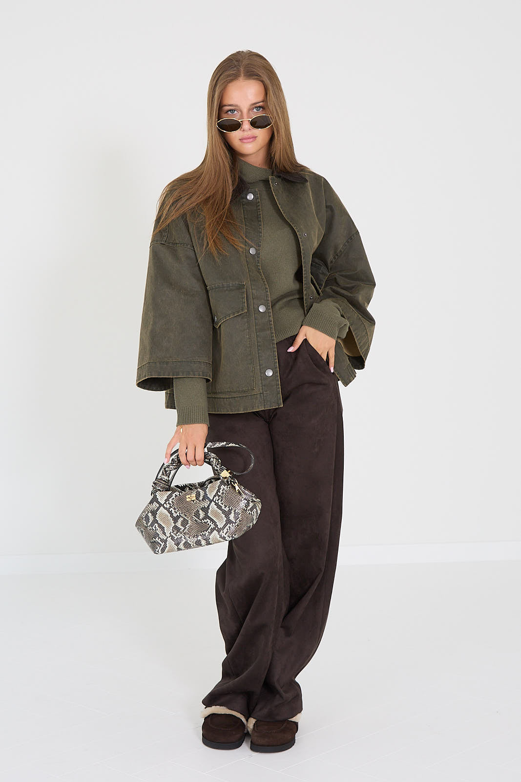 Drykorn broek bruin