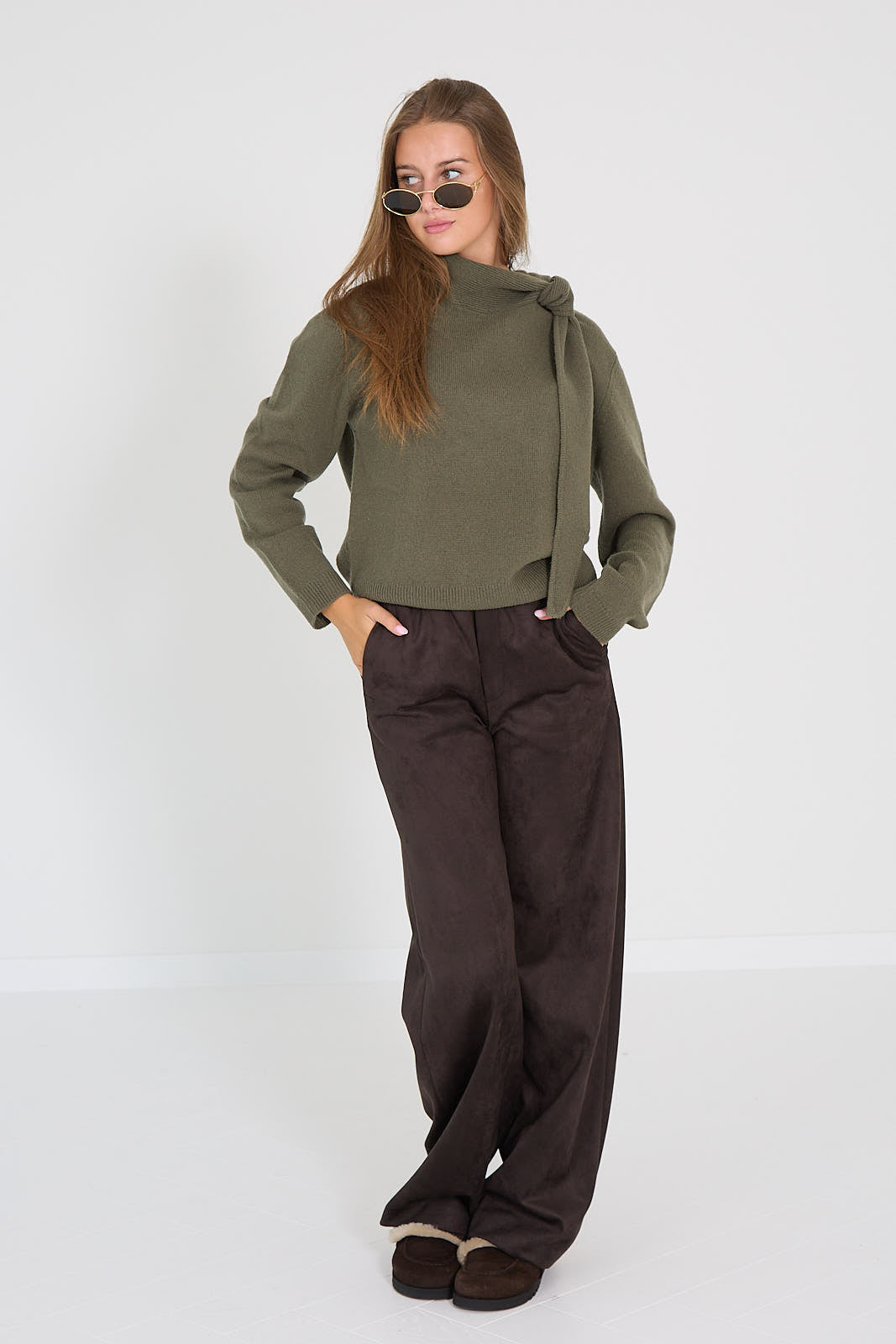 Drykorn broek bruin