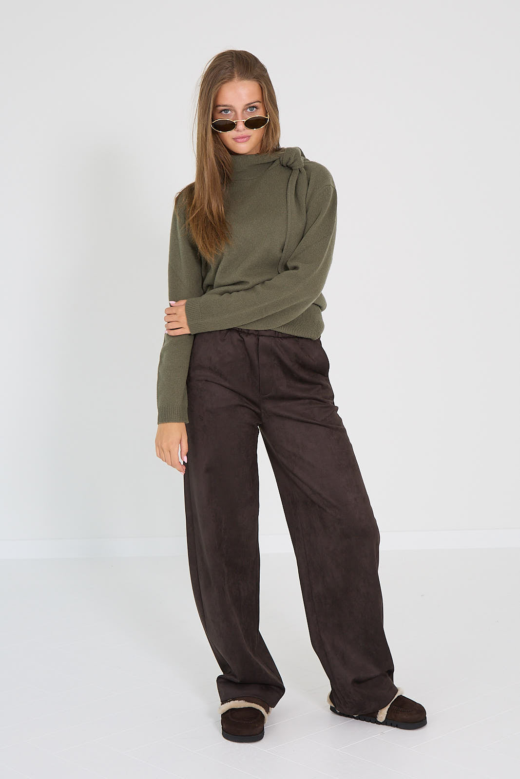 Drykorn broek bruin