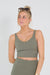 Mercer sport top kaki