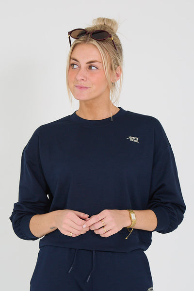 Mercer sweater navy