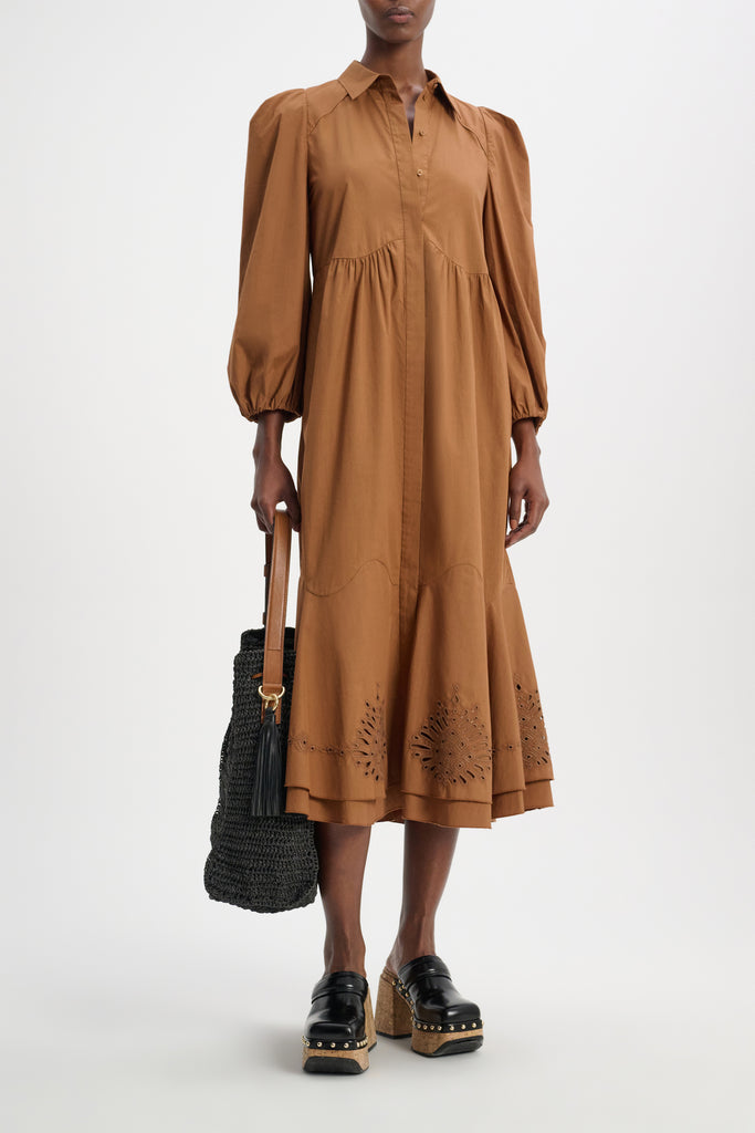 Dorothee schumacher jurk bruin
