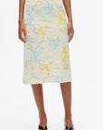 Baum und Pferdgarten rok sequin pastel