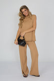 Lisa yang pull camel cashmere