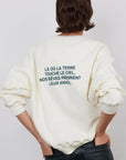 Bad Habits sweater ecru