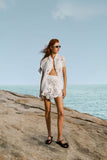 Farm Rio blouse broderie wit