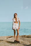 Farm Rio short broderie wit