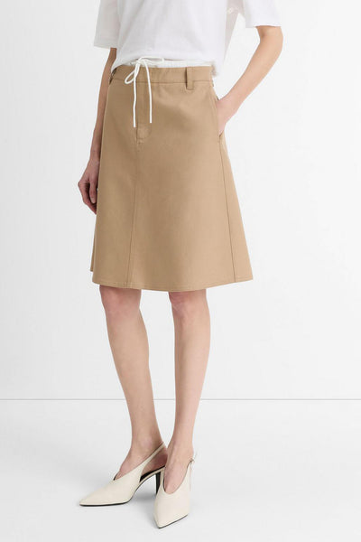 Vince rok katoen beige