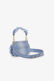 Ganni bag faded denim