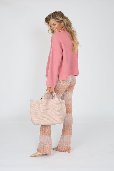 Missoni broek lichtroze