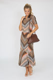 Missoni top bruin