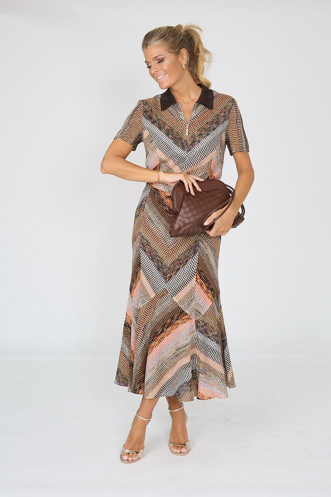 Missoni top bruin