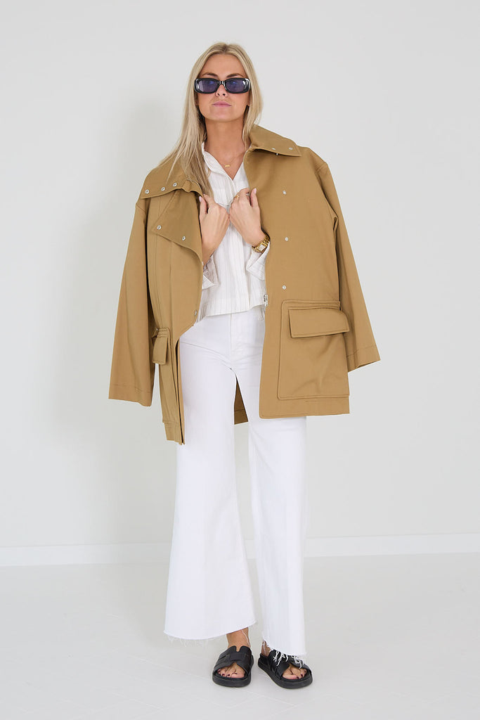 Margaux lonnberg vest Piper biscuit
