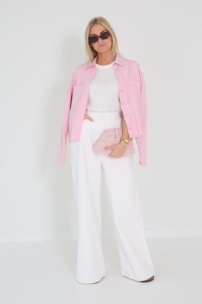 Luisa cerano Vest roze